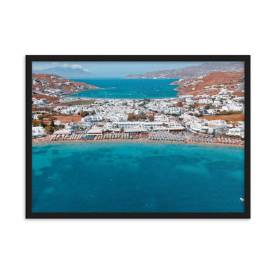 Ornos-_-Kits-Beach-Mykonos-Photography-enhanced-matte-paper-framed-poster-black-50x70-cm-transparent-NK-Iconic