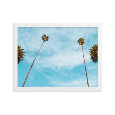 Palm-Tree-Combo-Beverly-Hill-LA-Photography-enhanced-matte-paper-framed-poster-white-30x40-cm-transparent-NK-Iconic