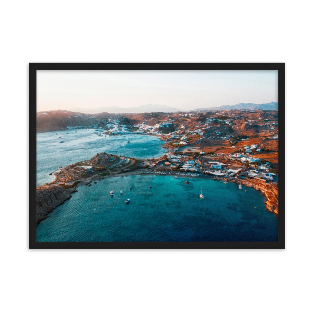 Paraga-Beach-Mykonos-Photography-enhanced-matte-paper-framed-poster-black-50x70-cm-transparent-NK-Iconic