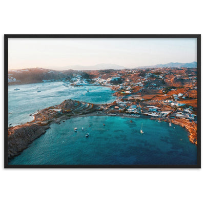 Paraga-Beach-Mykonos-Photography-enhanced-matte-paper-framed-poster-black-61x91-cm-transparent-NK-Iconic