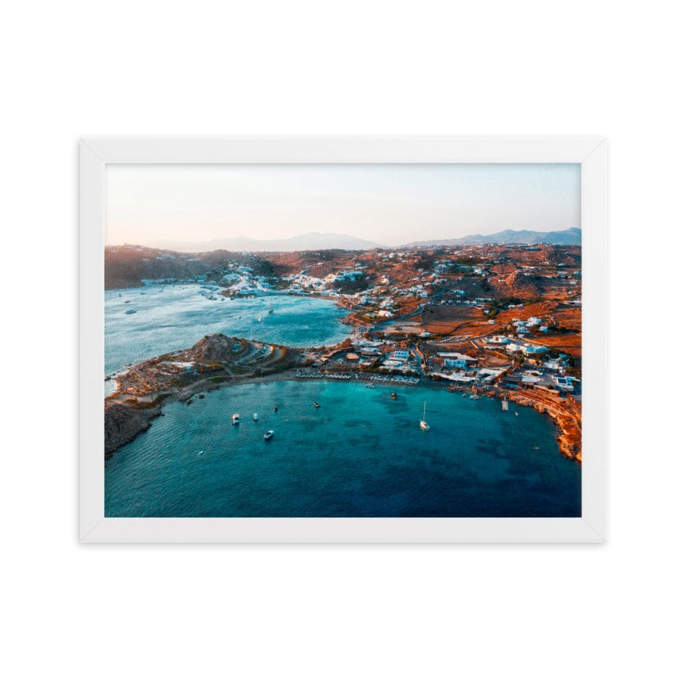 Paraga-Beach-Mykonos-Photography-enhanced-matte-paper-framed-poster-white-30x40-cm-transparent-NK-Iconic