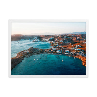 Paraga-Beach-Mykonos-Photography-enhanced-matte-paper-framed-poster-white-50x70-cm-transparent-NK-Iconic