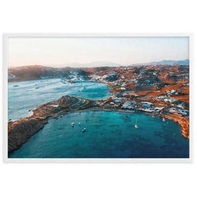 Paraga-Beach-Mykonos-Photography-enhanced-matte-paper-framed-poster-white-61x91-cm-transparent-NK-Iconic