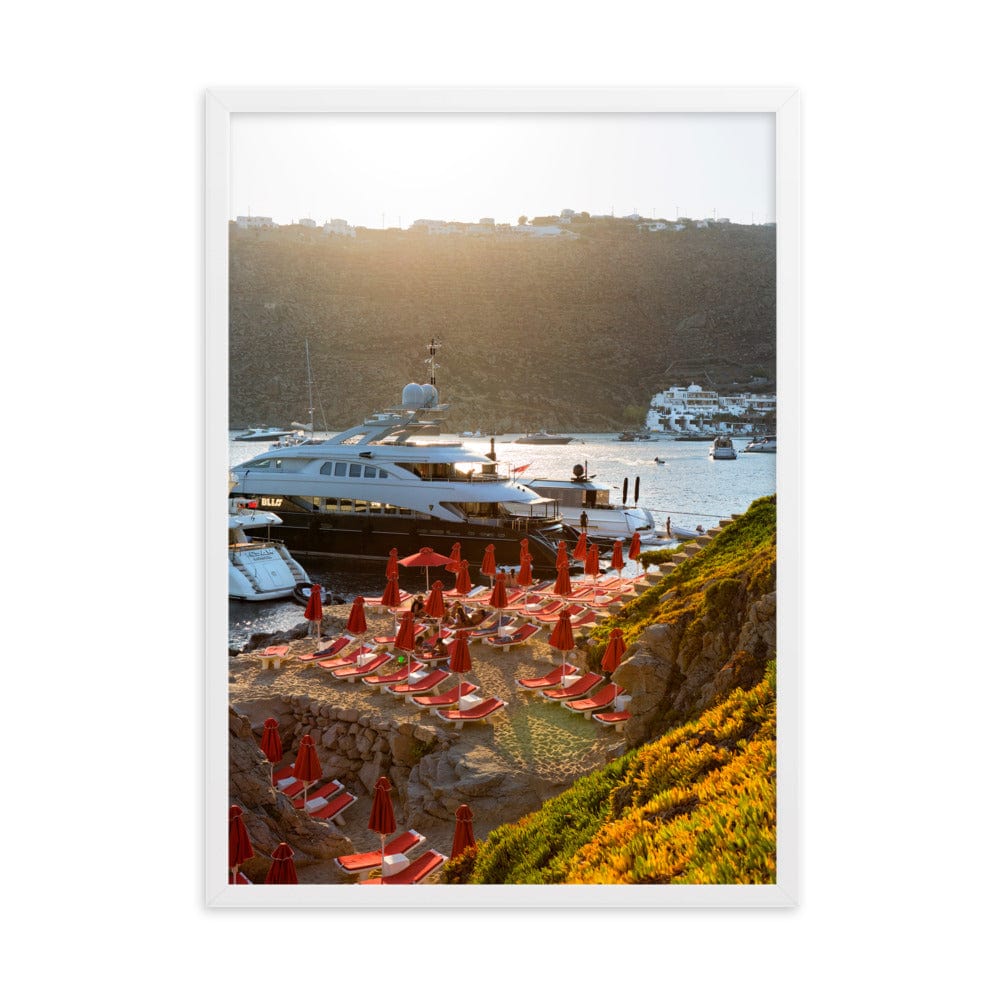 Private-Backyard-Mykonos-Photography-enhanced-matte-paper-framed-poster-white-50x70-cm-transparent-NK-Iconic