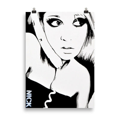 Shes-On-The-Phone-enhanced-matte-paper-poster-50x70-cm-transparent-NK-Iconic