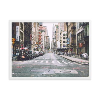 SoHo-NYC-Streets-Photography-enhanced-matte-paper-framed-poster-white-50x70-cm-transparent