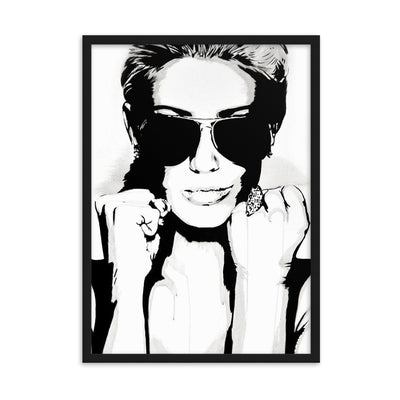 Sunglasses-at-Night-enhanced-matte-paper-framed-poster-black-50x70-cm-transparent-NK-Iconic
