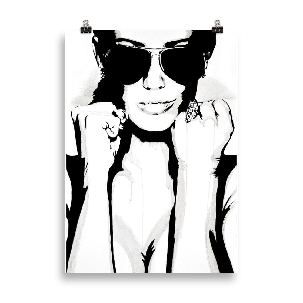 Sunglasses-at-Night-enhanced-matte-paper-poster-50x70-cm-transparent-NK-Iconic