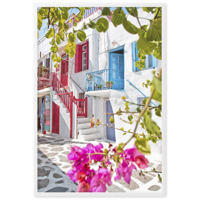 The-Colours-of-Mykonos-Town-Photography-enhanced-matte-paper-framed-poster-white-61x91-cm-transparent-NK-Iconic