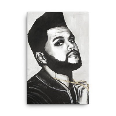 The-Weeknd-canvas-in-24x36-wall