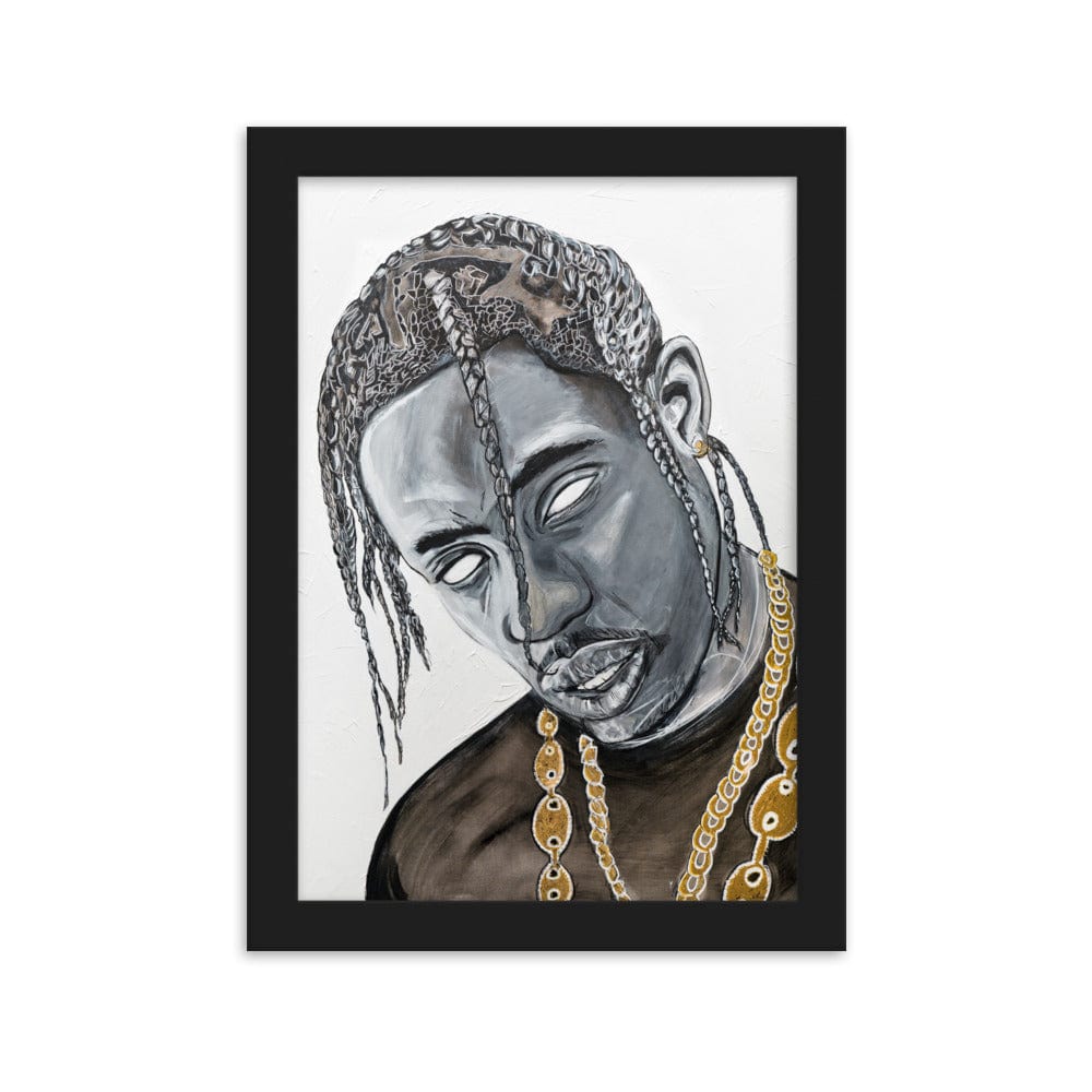 Travis-Scott-Limited-Framed-enhanced-matte-paper-framed-poster-black-21x30-cm-transparent-NK-Iconic