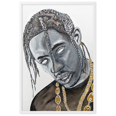 Travis-Scott-Limited-Framed-enhanced-matte-paper-framed-poster-white-61x91-cm-transparent-NK-Iconic