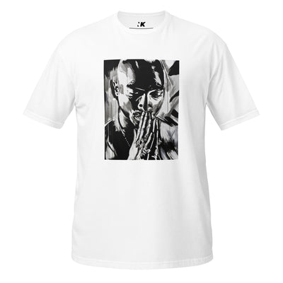 Tupac Pray White T-Shirt - NK Iconic