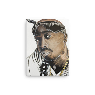 Tupac-Shakur-canvas-in-12x16-wall