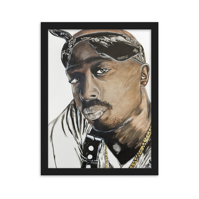 Tupac-Shakur-enhanced-matte-paper-framed-poster-black-30x40-cm-transparent