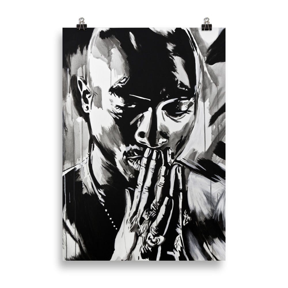 Tupac-praying-prints-enhanced-matte-paper-poster-70x100-cm-transparent-NK-Iconic