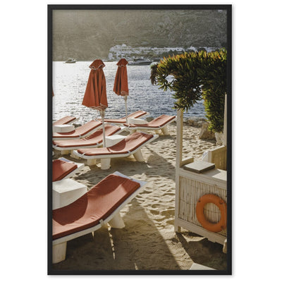 VIP-Restaurant-Mykonos-Photography-enhanced-matte-paper-framed-poster-black-61x91-cm-transparent-NK-Iconic