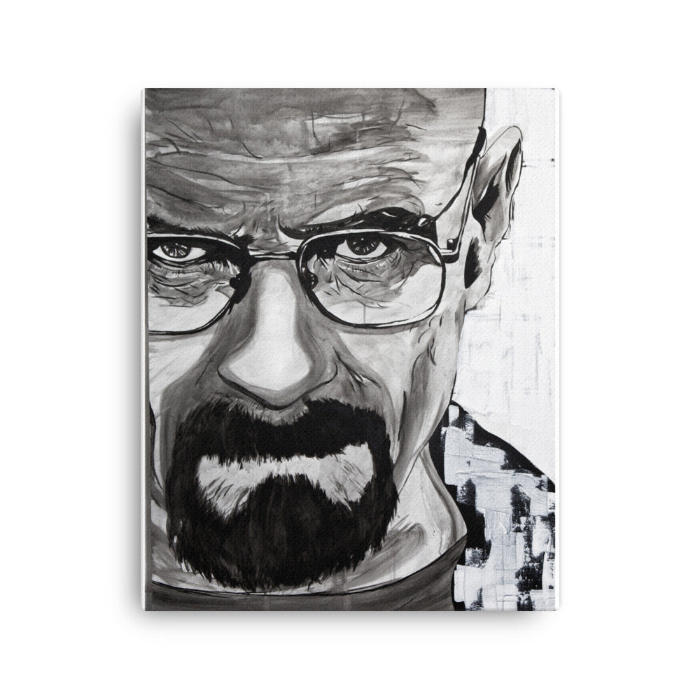 Walter-White-Breaking-Bad-canvas-in-16x20-wall