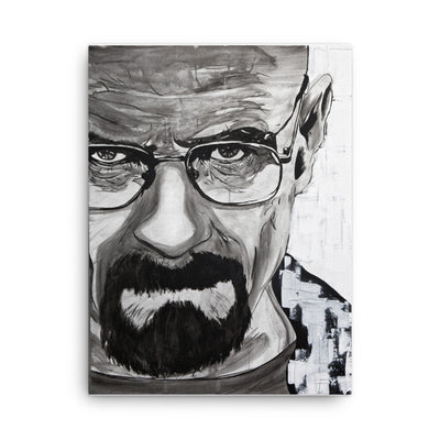 Walter-White-Breaking-Bad-canvas-in-18x24-wall