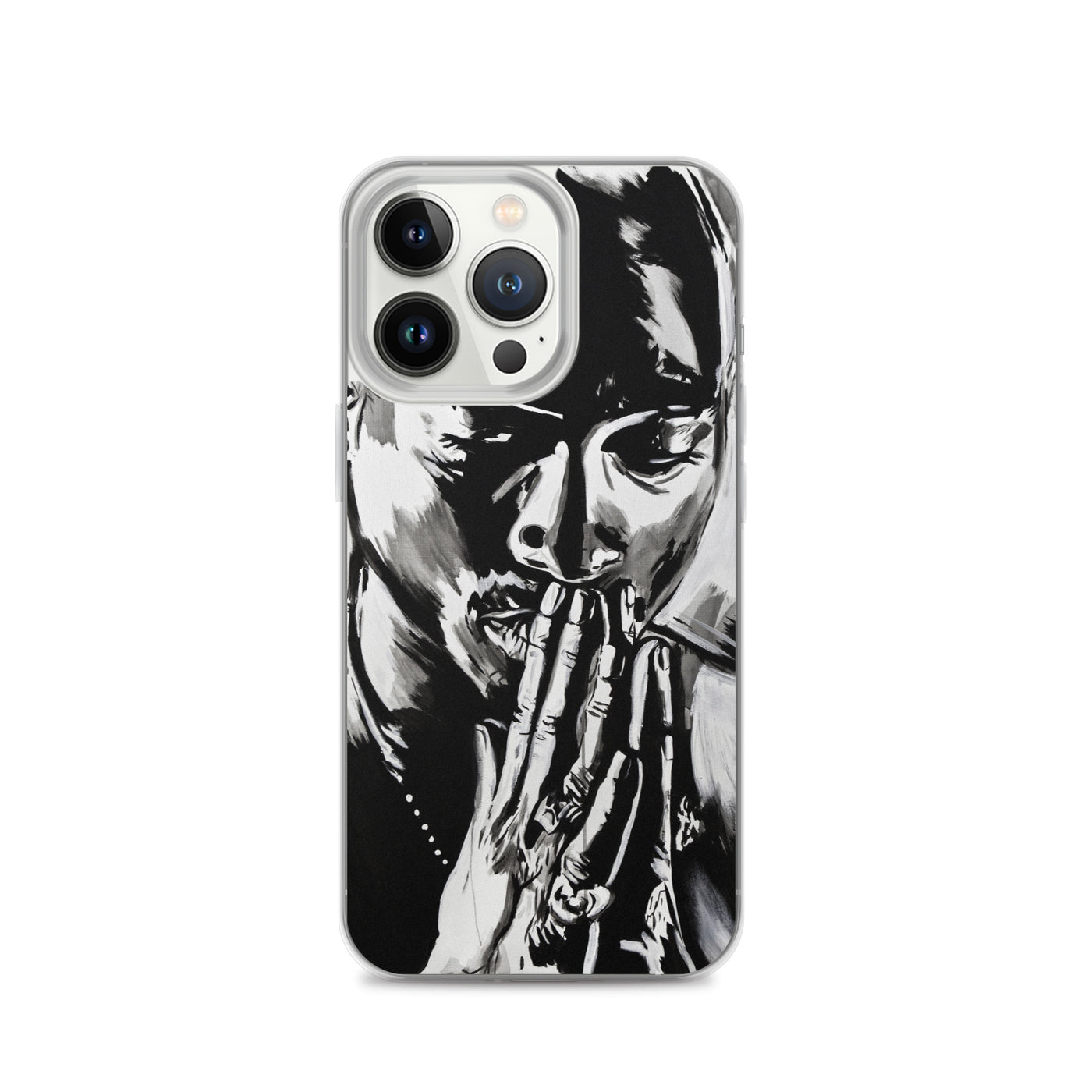 Tupac Black & White iPhone Case