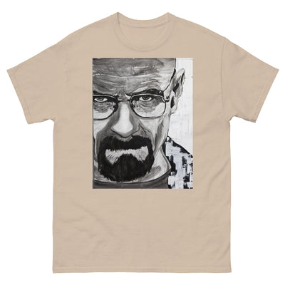 mens-classic-tee-sand-front-Walter-White-T-Shirt