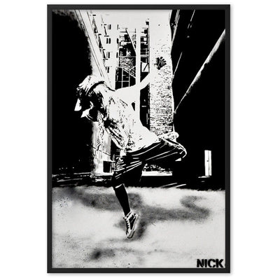 street-dancer-enhanced-matte-paper-framed-poster-black-61x91-cm-transparent
