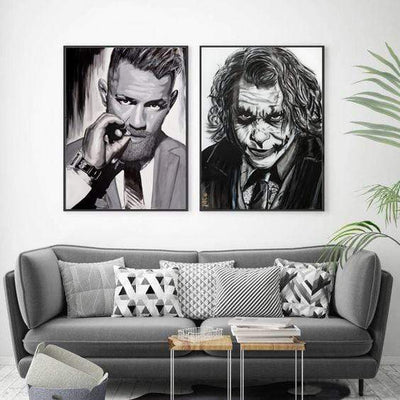 Joker Heath Ledger Framed print - NK iconic